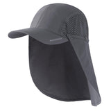 Bassdash Foldable UPF 50+ Fishing Hats with Removable Neck Flap FH12 - Bassdash
