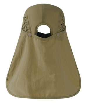 Bassdash Foldable UPF 50+ Fishing Hats with Removable Neck Flap FH12