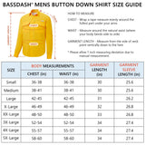 Men's UPF 50+ Long Sleeve Fishing Button Down Shirt FS21M NEW COLOR - Bassdash
