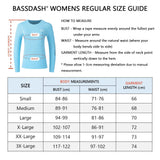 Women's UPF 50+ Long Sleeve Shirts FS03W - Bassdash