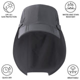 Bassdash Foldable UPF 50+ Fishing Hats with Removable Neck Flap FH12 - Bassdash