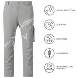 Men’s Quick Dry Elastic Waist Fishing Pants FP05M - Bassdash
