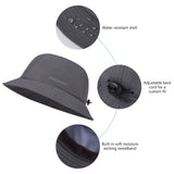 Unisex UPF50+ Outdoor Bucket Hats FH13 - Bassdash