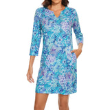 Lightbare Women's UPF50+ 3/4 Sleeve Dress LB04W - Bassdash