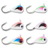 Tungsten Ice Fishing Lure Kit 6-Pack BI10 - Bassdash