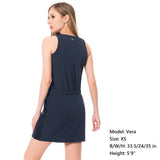 Women's UPF 50+ Tank Dress with Drawstring Waist LB08W - Bassdash