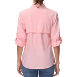 Women's UPF 50+ Long Sleeve Button Down Shirt FS21W - Bassdash