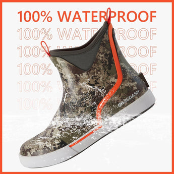 Men's 6 inch Waterproof Deck Boots - Bassdash