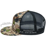 Unisex Flat Brim Trucker Cap - Highland3 - Bassdash