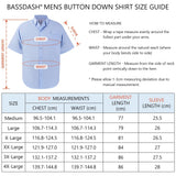 Men's UPF 50+ Short Sleeve Button Down Shirt FS28M - Bassdash