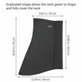 UPF 50+ Neck Gaiter with Breathable Holes - Bassdash
