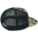 Unisex Flat Brim Trucker Cap - Highland4 - Bassdash