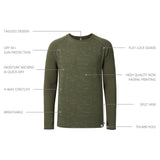 Lightbare Men's UPF 50+ Performance Casual Pocket T-Shirt - Bassdash