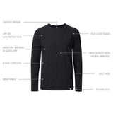 Lightbare Men's UPF 50+ Performance Casual Pocket T-Shirt - Bassdash