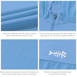 Women’s UPF 50+ Long Sleeve Hoodie Half Zip Shirt - Bassdash