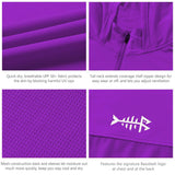 Women’s UPF 50+ Long Sleeve Hoodie Half Zip Shirt - Bassdash