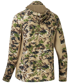 Men's UPF 50+ Long Sleeve Hunting Hoodie with Mask FS06M
