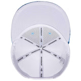 Unisex Flat Brim Trucker Cap - Ocean Digital Camo6 - Bassdash