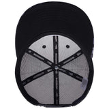 Unisex Flat Brim Trucker Cap - Night Digital Camo5 - Bassdash