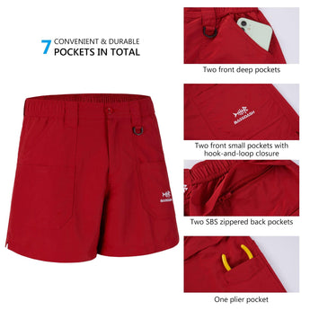Youth 5in UPF 50+ Quick Dry Fishing Shorts FP03Y - Bassdash