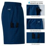 Men's 8in Quick Dry UPF 50+ Water Shorts FP04M - Bassdash