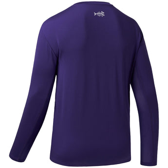 Men’s UPF 50+ Long Sleeve Fishing Shirt with Chest Pocket - Bassdash