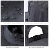 Women's UPF 50+ Sun Hat with Ponytail Hole Neck Flap FH05W - Bassdash