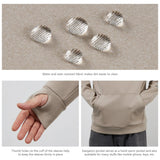 Men’s Fleece Hoodie with Neck Gaiter FS18M - Bassdash