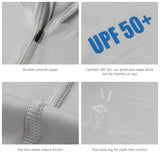 Men's UPF 50+ 1/4 Zipper Fishing hoodie Shirts FS24M - Bassdash