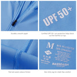 Men's UPF 50+ 1/4 Zipper Fishing hoodie Shirts FS24M - Bassdash