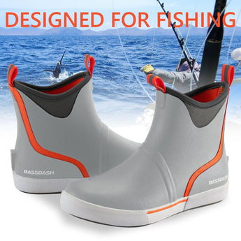 Men's 6 inch Waterproof Deck Boots - Bassdash