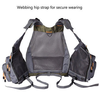 FV01 Classic Fishing Vest for Men Women - Bassdash