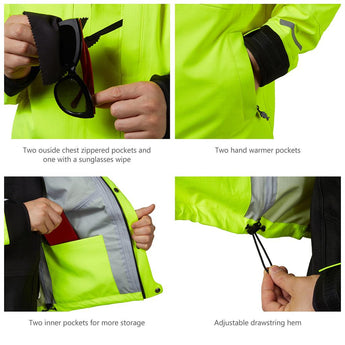 Mens's Valor Breathable Waterproof Fishing Jacket - Bassdash