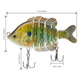 SwimPanfish Hard Swimbait 3.5in/0.85oz - Bassdash