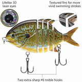 SwimPomfret Hard Swimbait with Built-in Steel Balls 3.9in/1.3oz - Bassdash