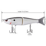 SwimShad Glide Baits Single-Jointed Hard Fishing Lure - Bassdash