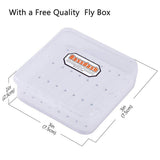 150 pcs Universal Mid-Range Streamer Fly Fishing Hooks - Bassdash