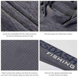 Men’s UPF 50+ Sun Long Sleeve Fishing Hoodie FS03M - Bassdash