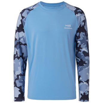 Men's UPF 50+ Camo Long Sleeve Fishing Shirt FS08M - Bassdash