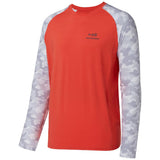 Men's UPF 50+ Camo Long Sleeve Fishing Shirt FS08M - Bassdash