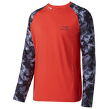 Men's UPF 50+ Camo Long Sleeve Fishing Shirt FS08M - Bassdash
