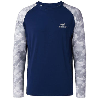 Men's UPF 50+ Camo Long Sleeve Fishing Shirt FS08M - Bassdash