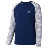 Men's UPF 50+ Camo Long Sleeve Fishing Shirt FS08M - Bassdash