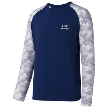 Men's UPF 50+ Camo Long Sleeve Fishing Shirt FS08M - Bassdash