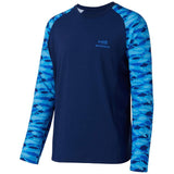 Men's UPF 50+ Camo Long Sleeve Fishing Shirt FS08M - Bassdash