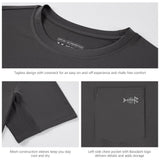 Men's UPF 50+ Short Sleeve Pocket T-Shirt FS26M - Bassdash