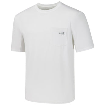 Men's UPF 50+ Short Sleeve Pocket T-Shirt FS26M - Bassdash
