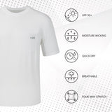 Men's UPF 50+ Short Sleeve Pocket T-Shirt FS26M - Bassdash