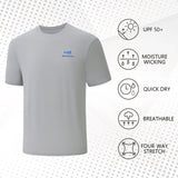 Men's UPF 50+ Short Sleeve T-Shirts FS27M - Bassdash