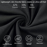 Men's UPF 50+ Cotton Blend Long Sleeve T-Shirts - Bassdash